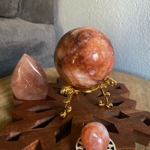 Fire Quartz Crystal Bundle